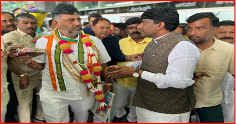 ಬೆಂಗಳೂರಿನಲ್ಲಿ  ಕೆ.ಪಿ.ಸಿ.ಸಿ. ಅಧ್ಯಕ್ಷರ ಭೇಟಿ.